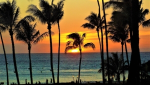 sunset beach Hawaii